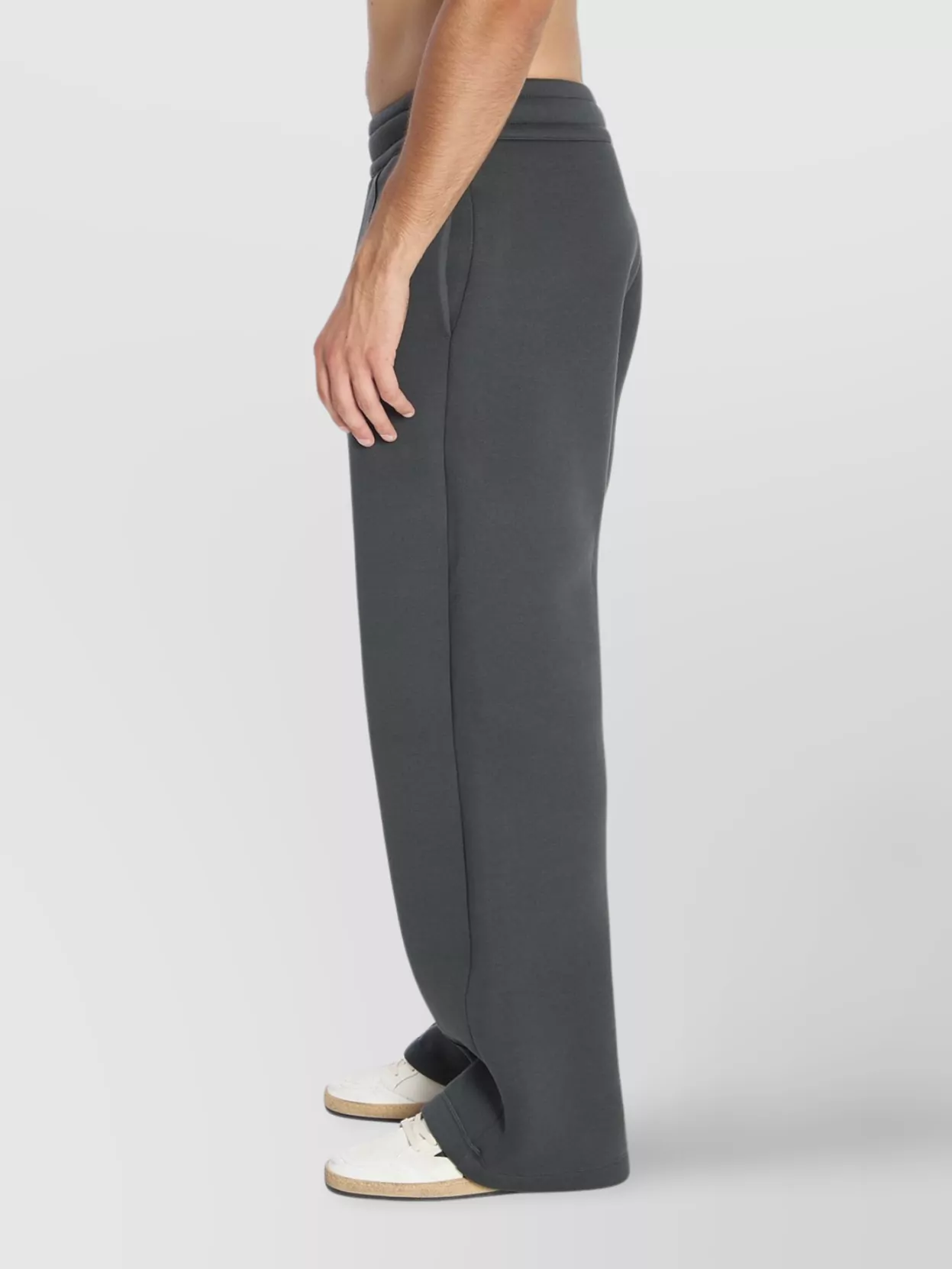 Ami Paris Soft Fleece Trousers Pockets