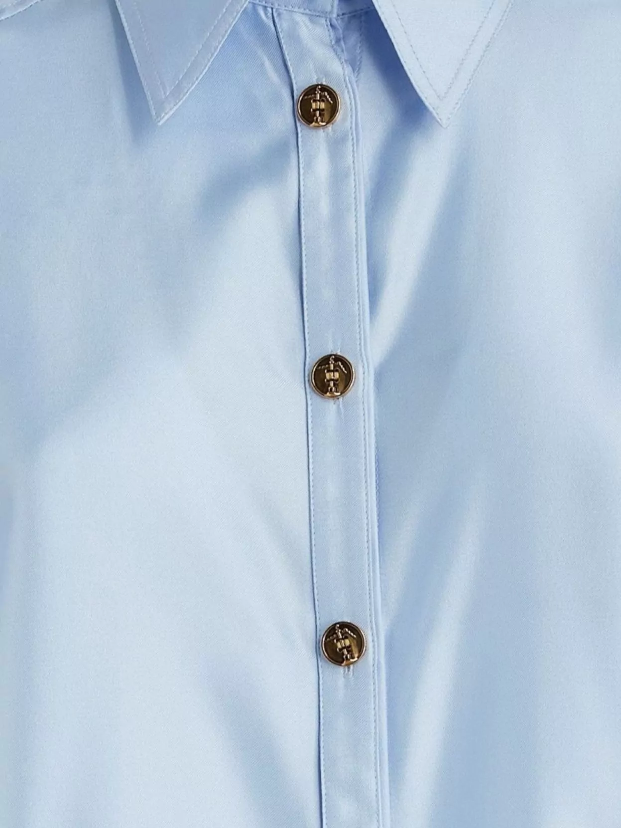 Ferragamo Silk Shirt Button Cuffs