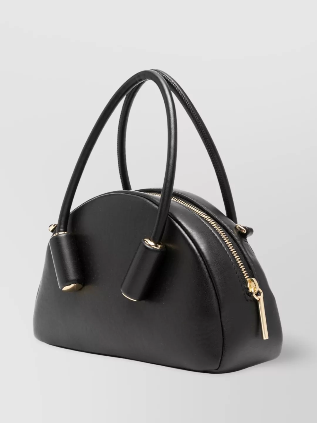 Themoirè Faux Leather Tote Bag With Gold-tone Hardware