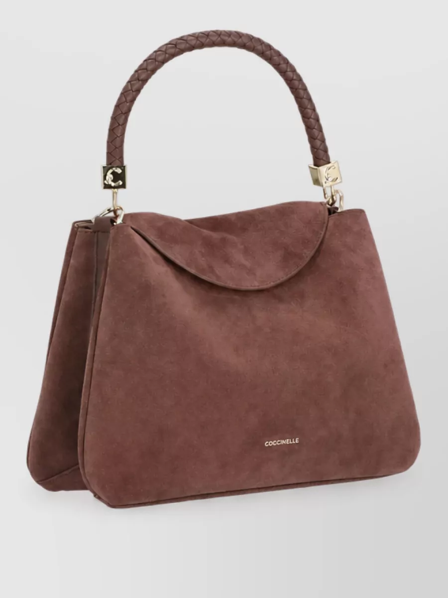 Coccinelle Suede Shoulder Bag