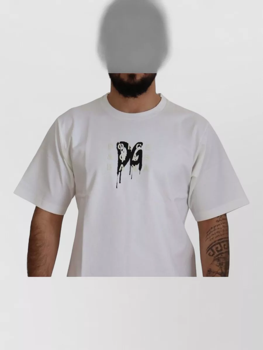 Dolce&Gabbana Logo Print Crewneck T-Shirt
