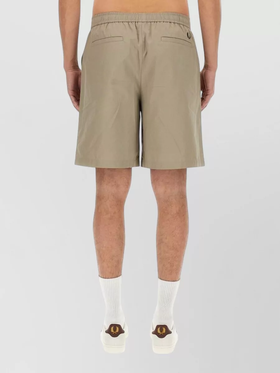 Fred Perry Cotton Regular-Fit Bermuda Shorts