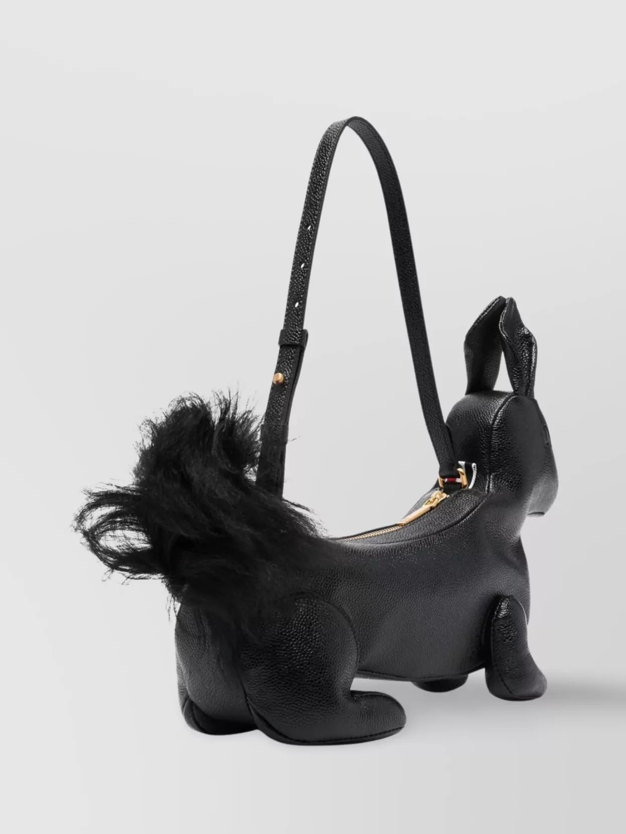 Thom Browne Rabbit Calf Leather Shoulder Bag