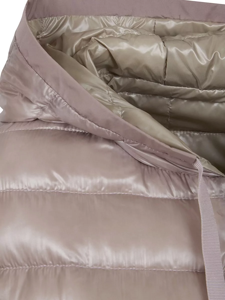 Herno Down Reversible Quilted Short-Sleeve Puffer Jacket