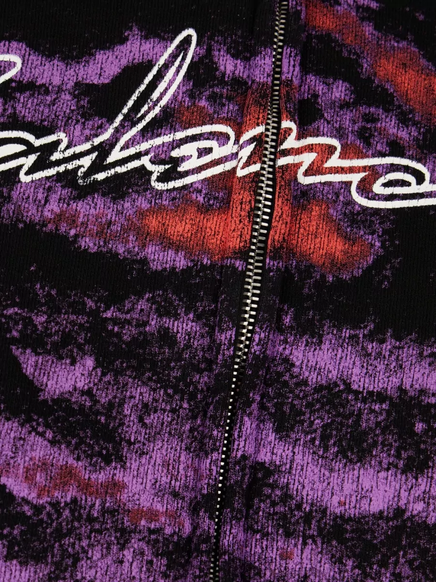 Balenciaga Cotton Zip Up Hoodie