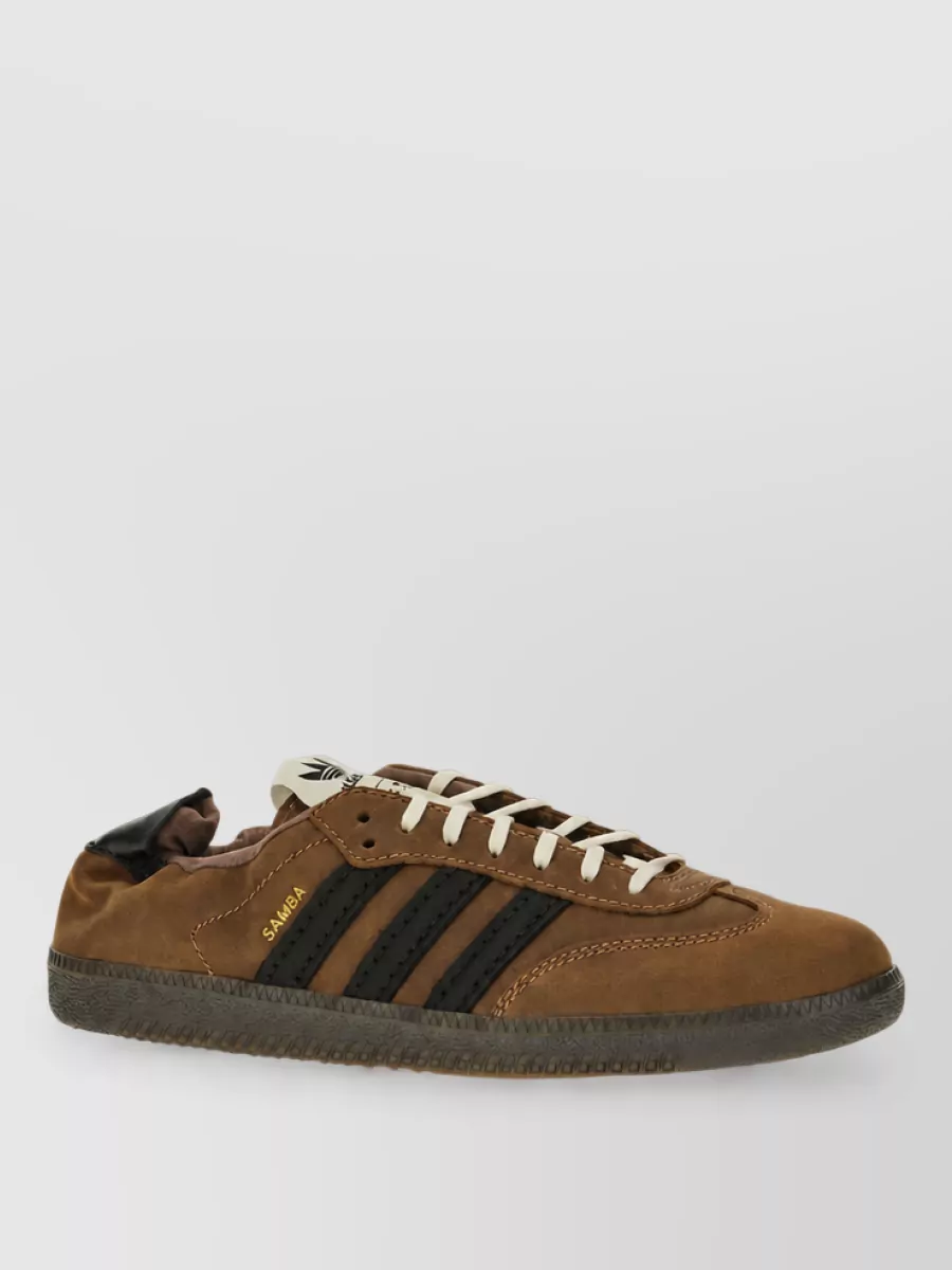 Adidas leather lace-up sneakers