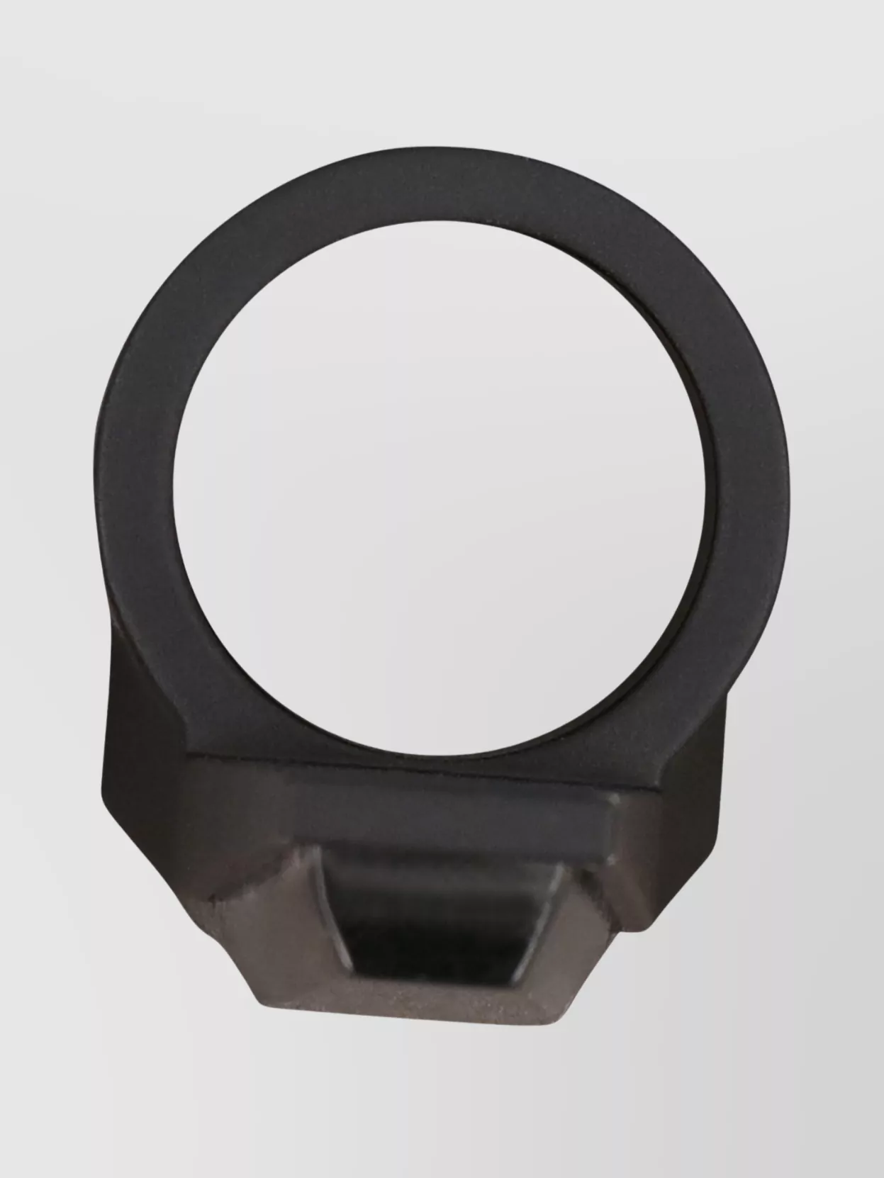 Rick Owens Stone Embellished Brass Ring