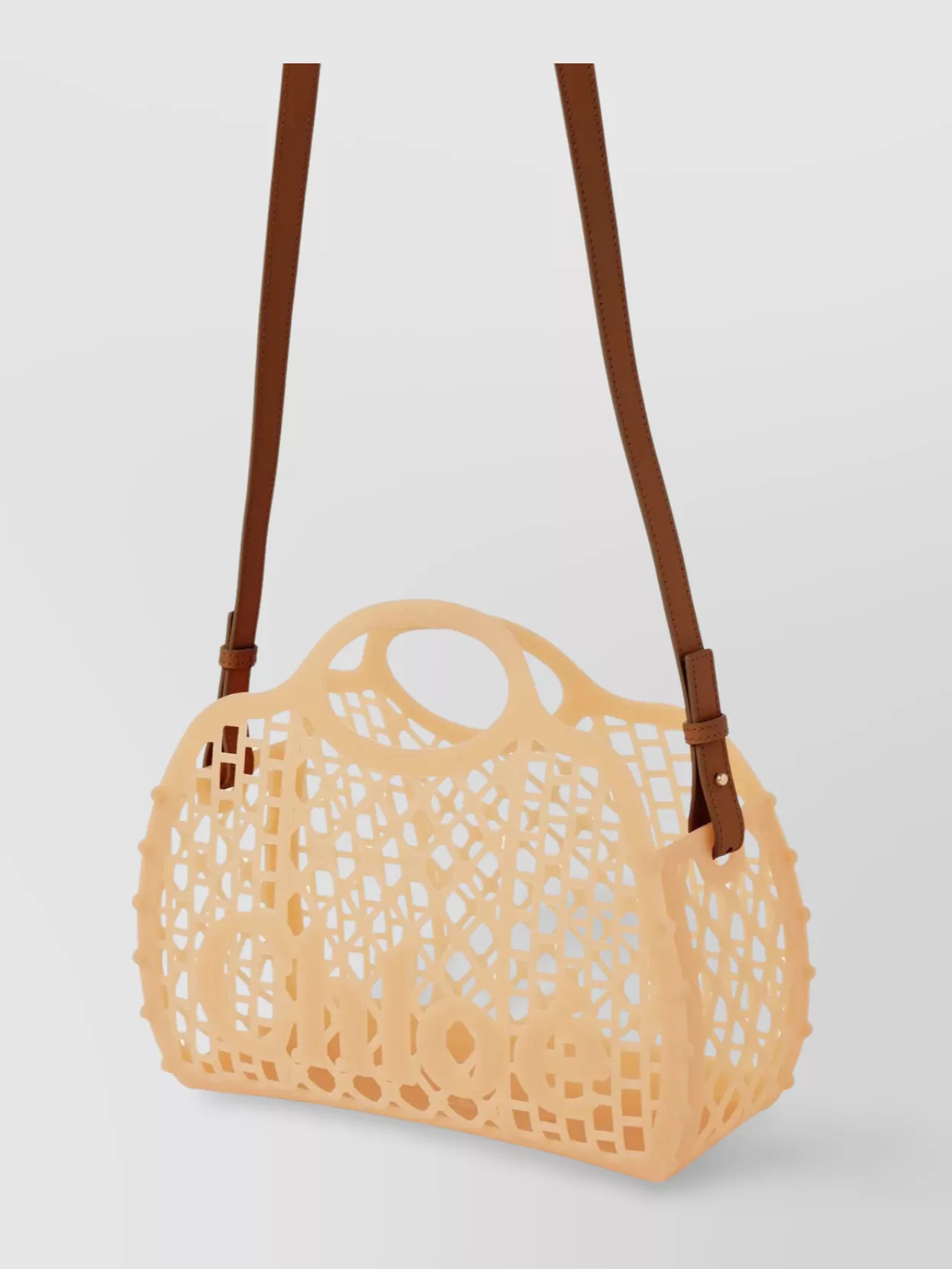 Chloé Cut-Out Design Cage Tote Bag