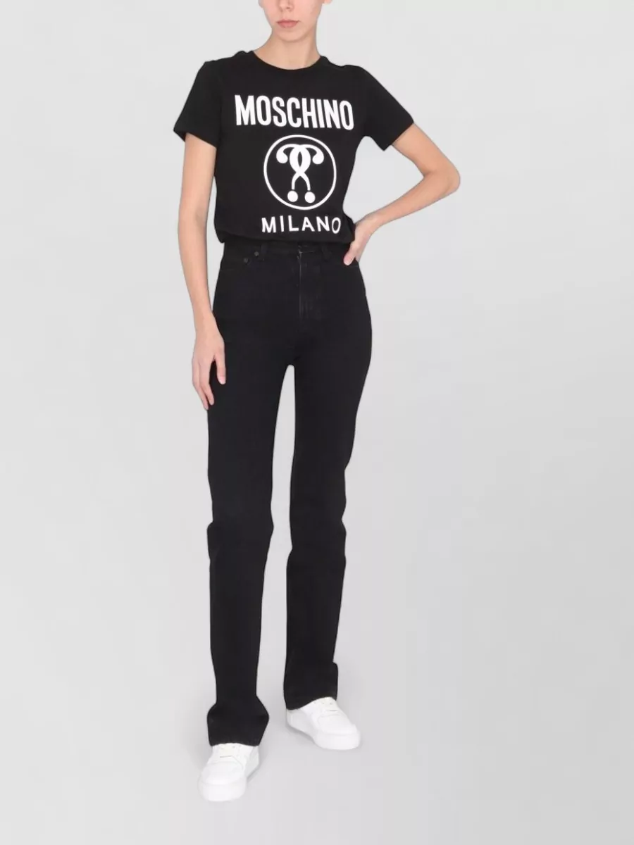 Moschino Logo print cotton t-shirt
