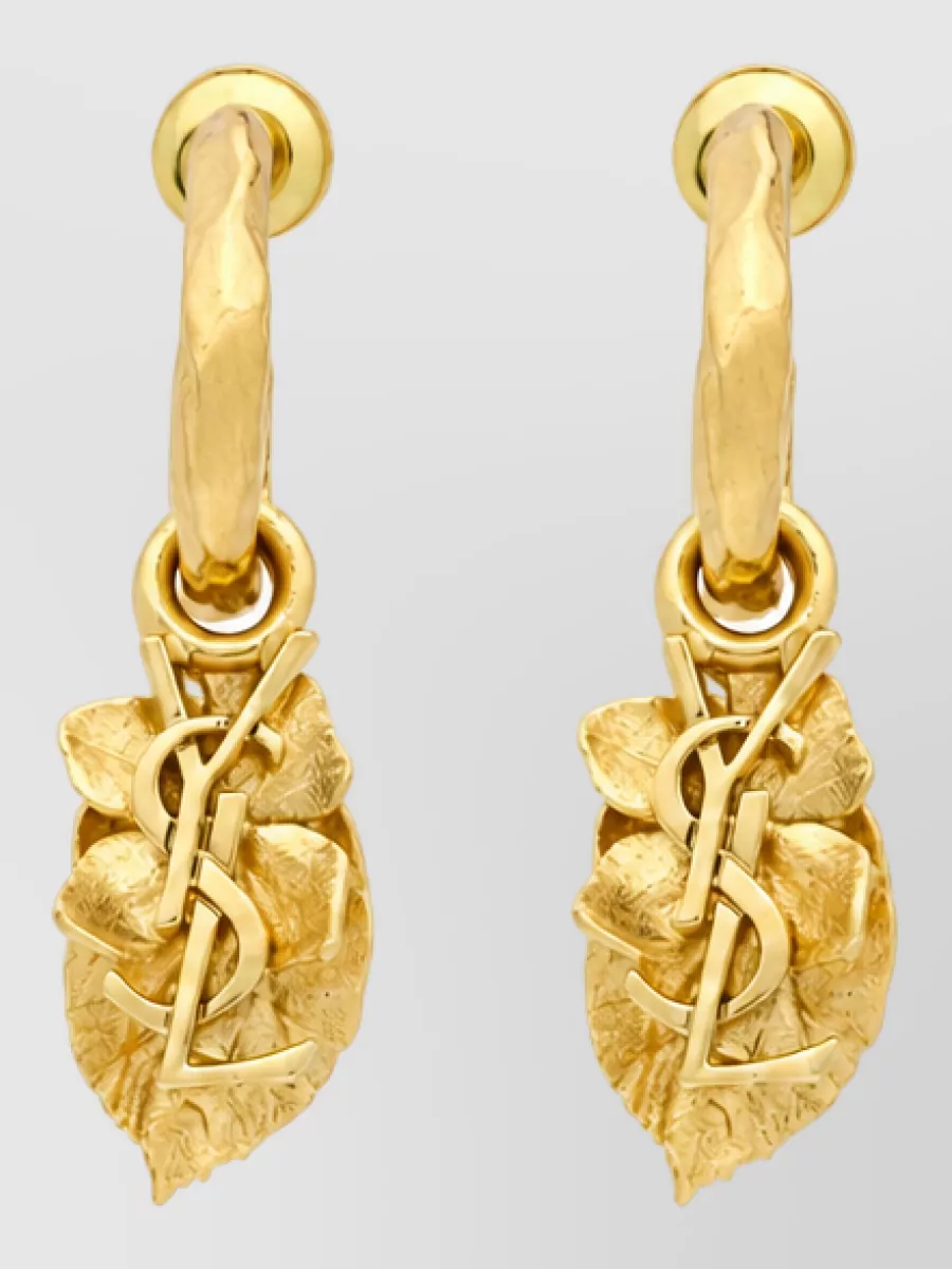 Saint Laurent small hoop earrings