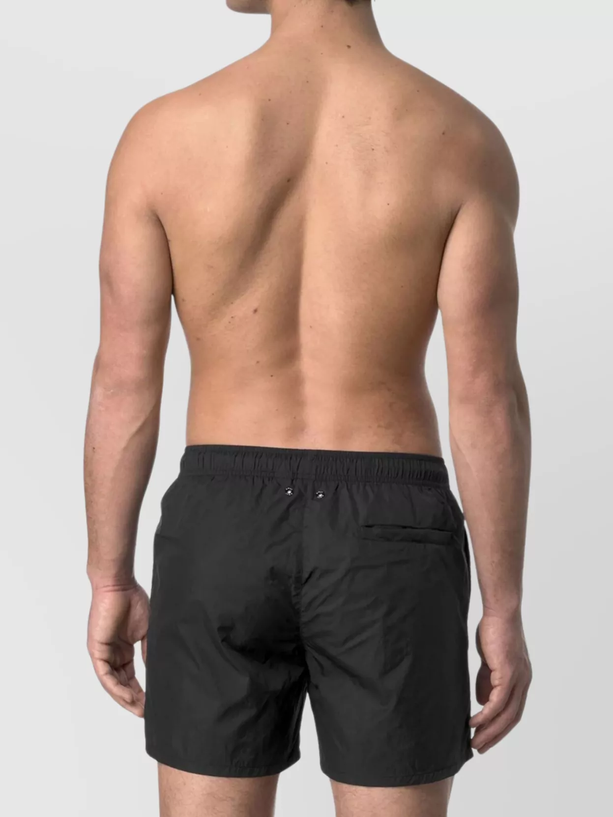 K-Way Olivier Elastic Waistband Back Pocket Shorts