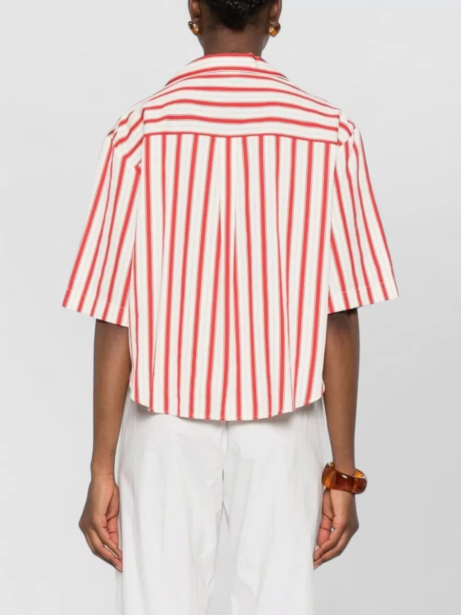 Forte Forte Striped Short-Sleeve Shirt
