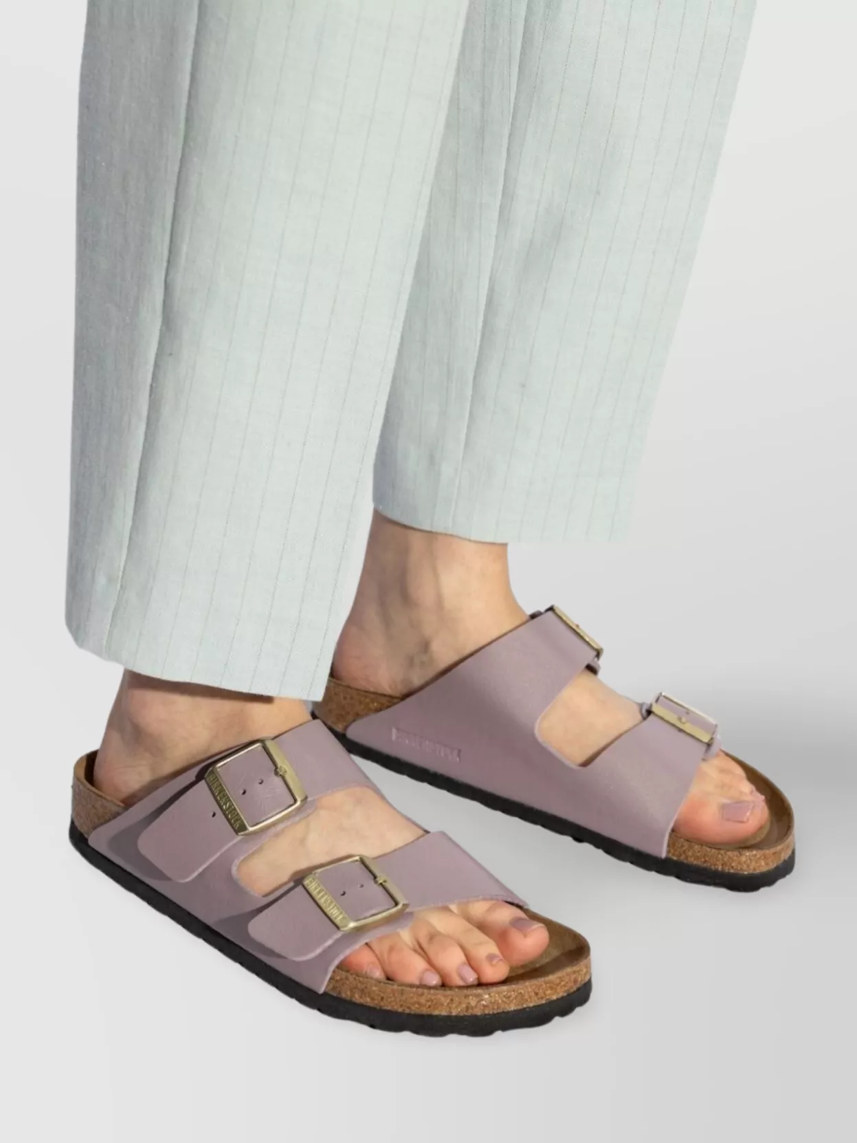 Birkenstock Open Toe Flat Sandals