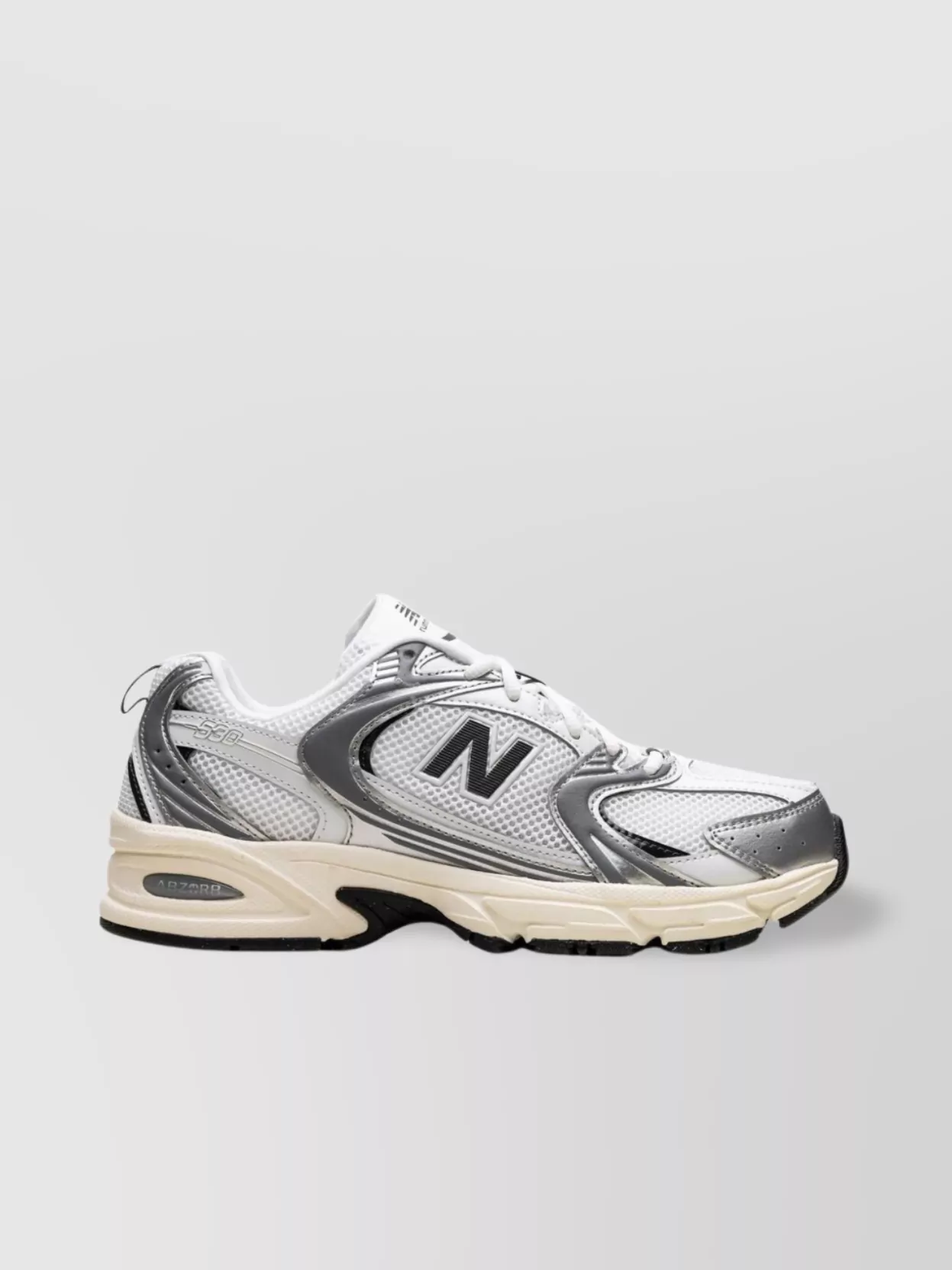 New Balance Layered Mesh Panel Sneakers With Padded Collar