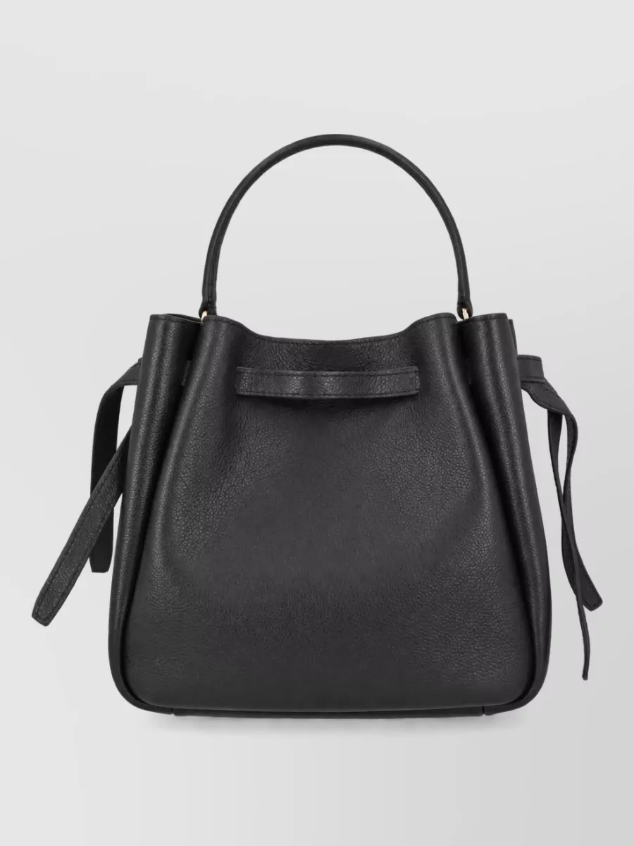 Tory Burch Romy Leather Bucket Bag