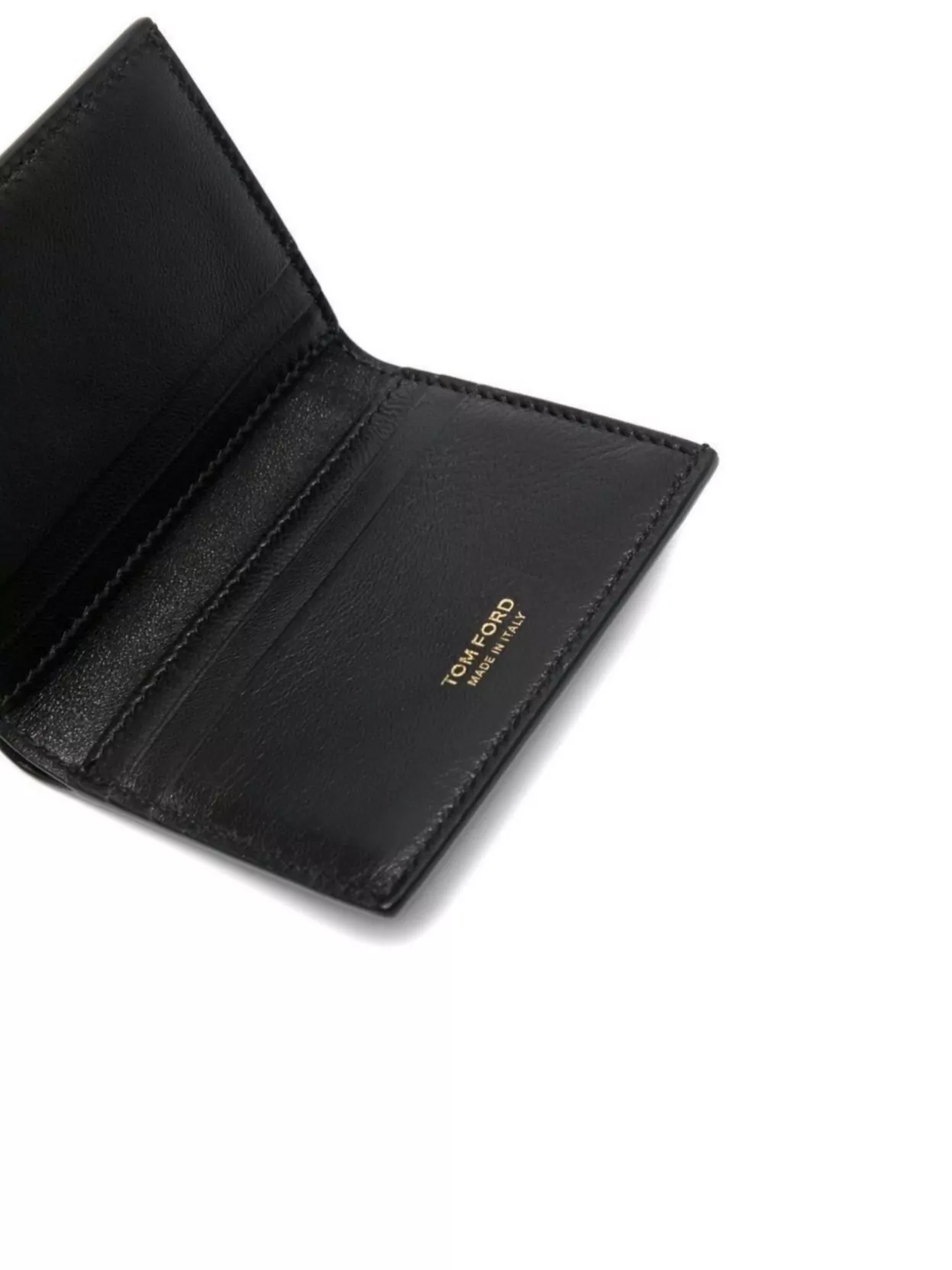 Tom Ford Crocodile Print Leather Bi-fold Card Holder