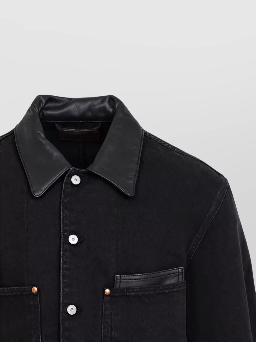 Lemaire Cotton Single-Breasted Coat