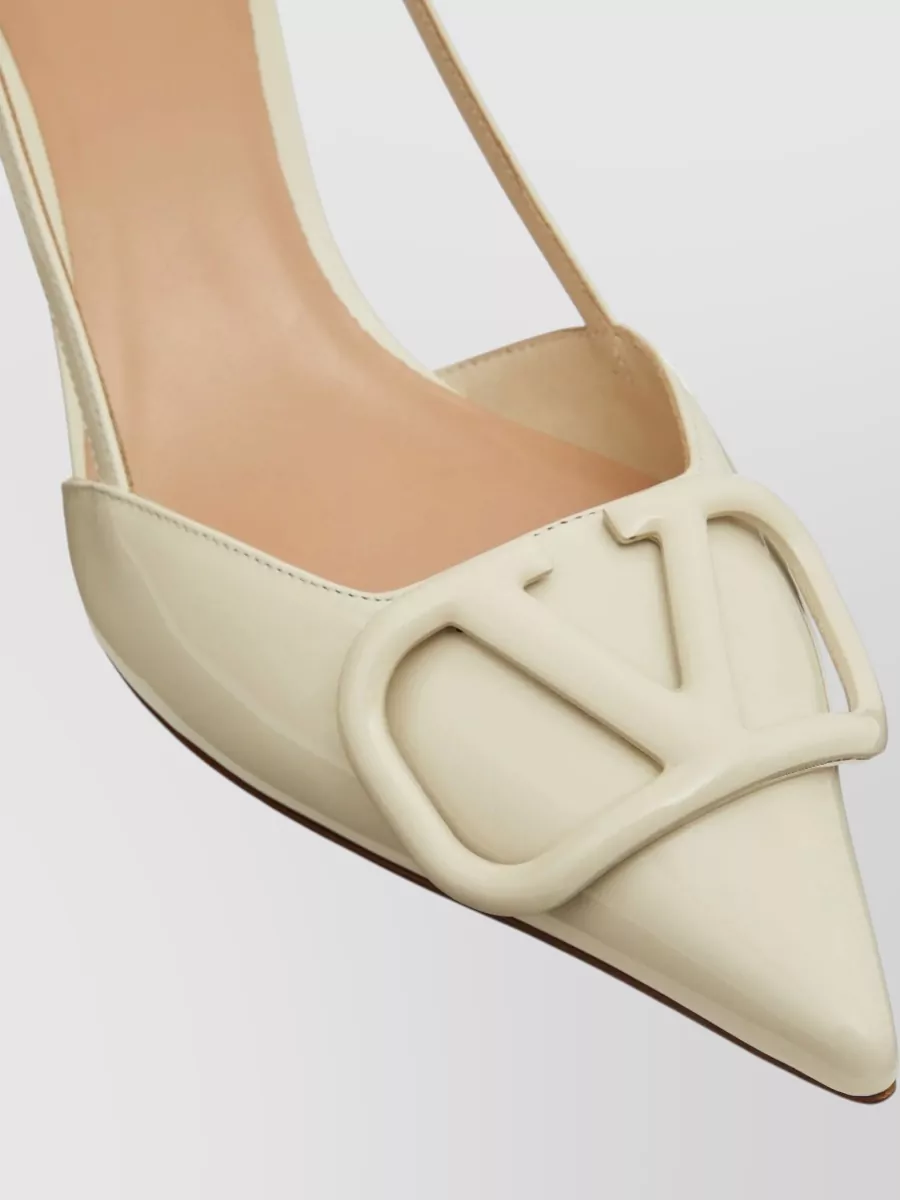 Valentino Patent Leather Slingback Pumps