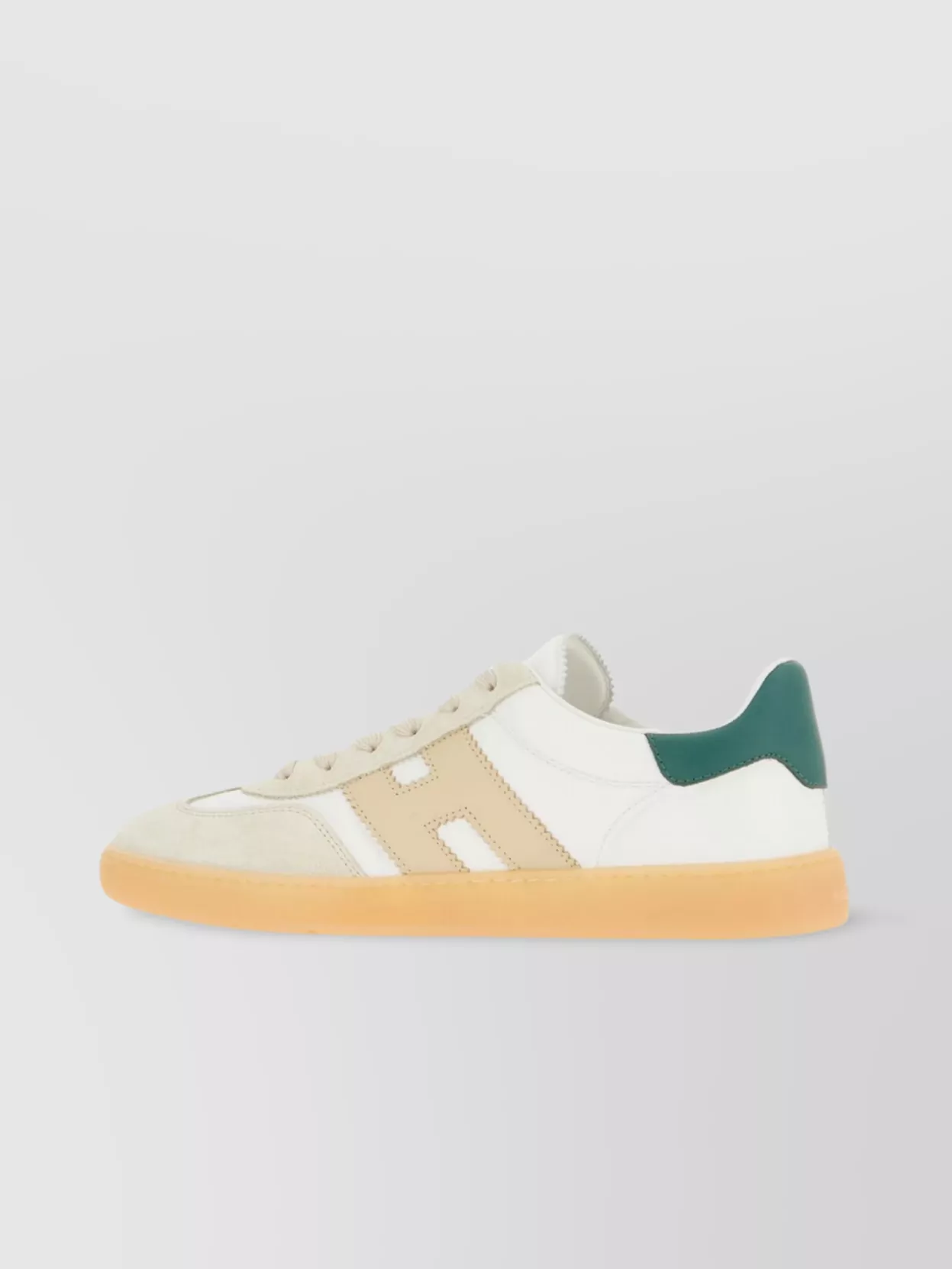 Hogan Leather Sneakers Suede Accents