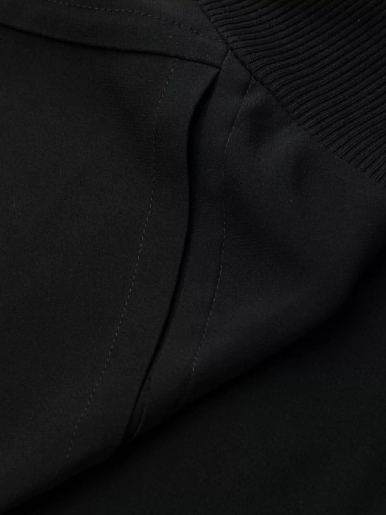 Rick Owens Wide-Leg Trousers Ribbed Waistband