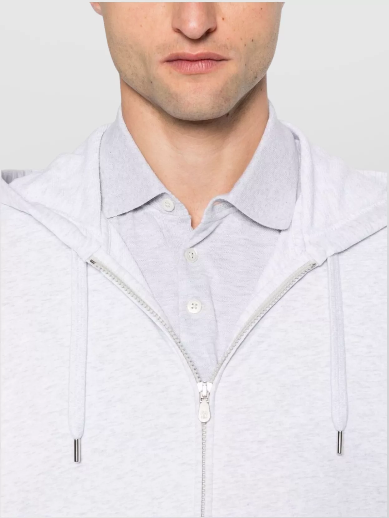 Brunello Cucinelli Hoodie Cotton Drawstring