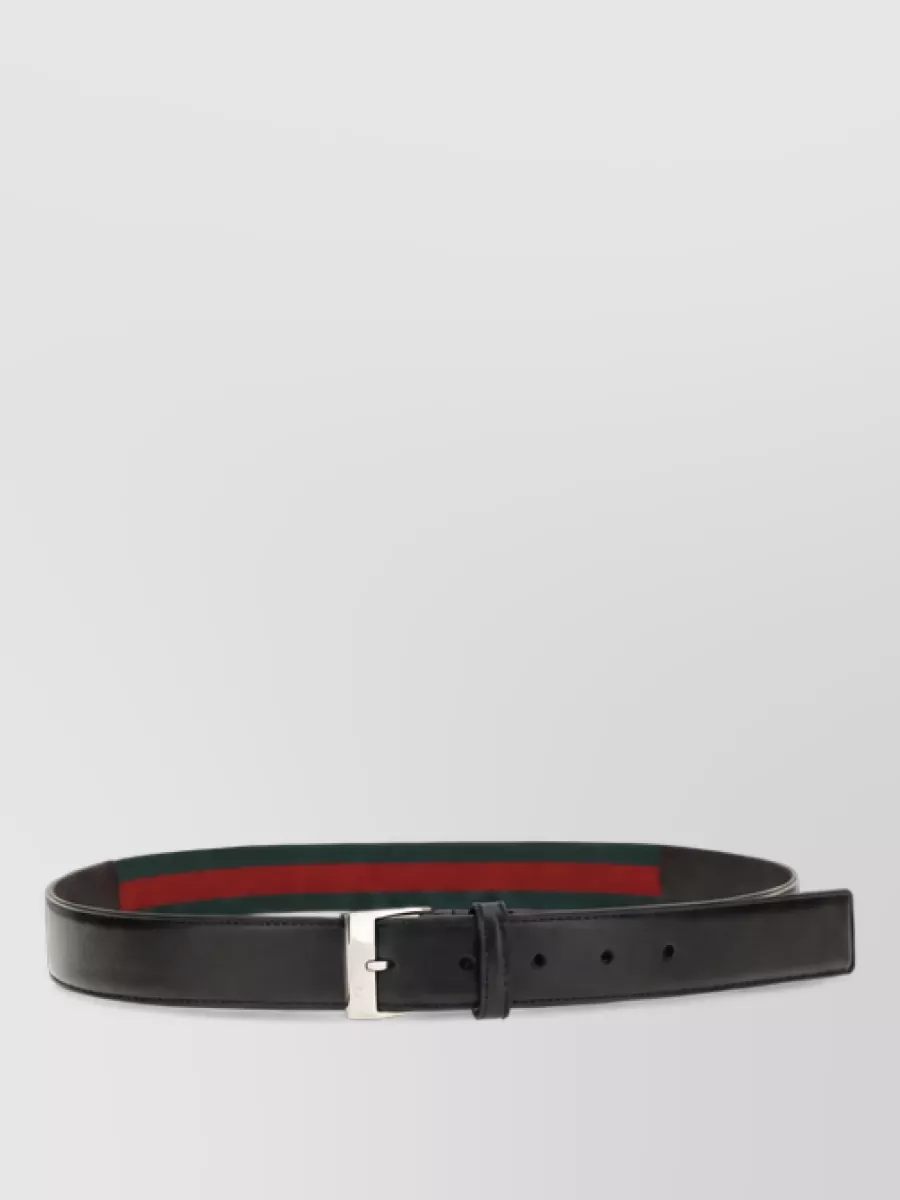 Gucci leather regular belt