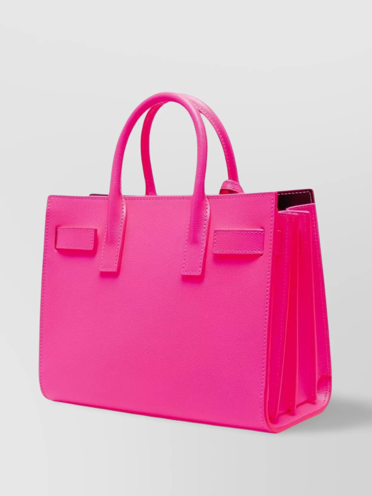 Saint Laurent Leather Tote Bag Shoulder Strap