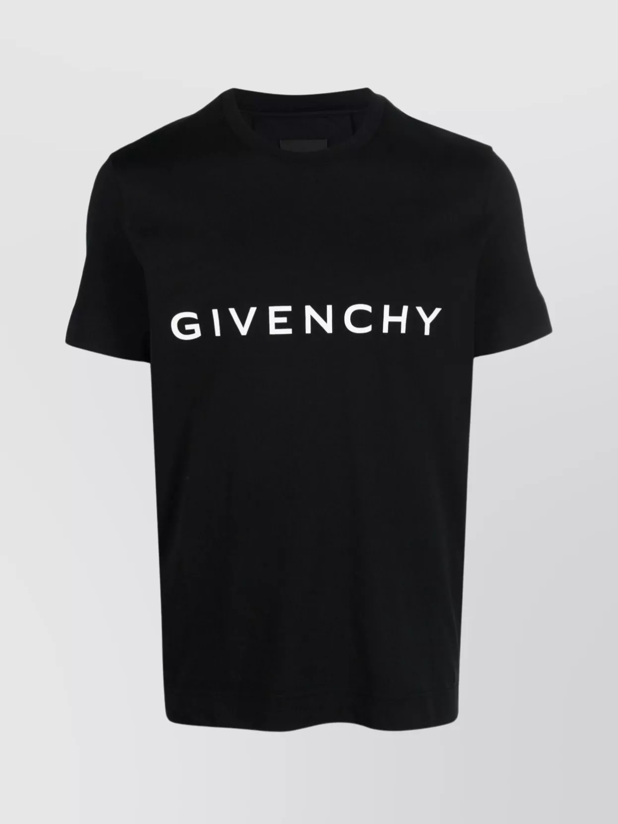 Shop Givenchy Basic Crew Neck Short Sleeve T-shirt In Black