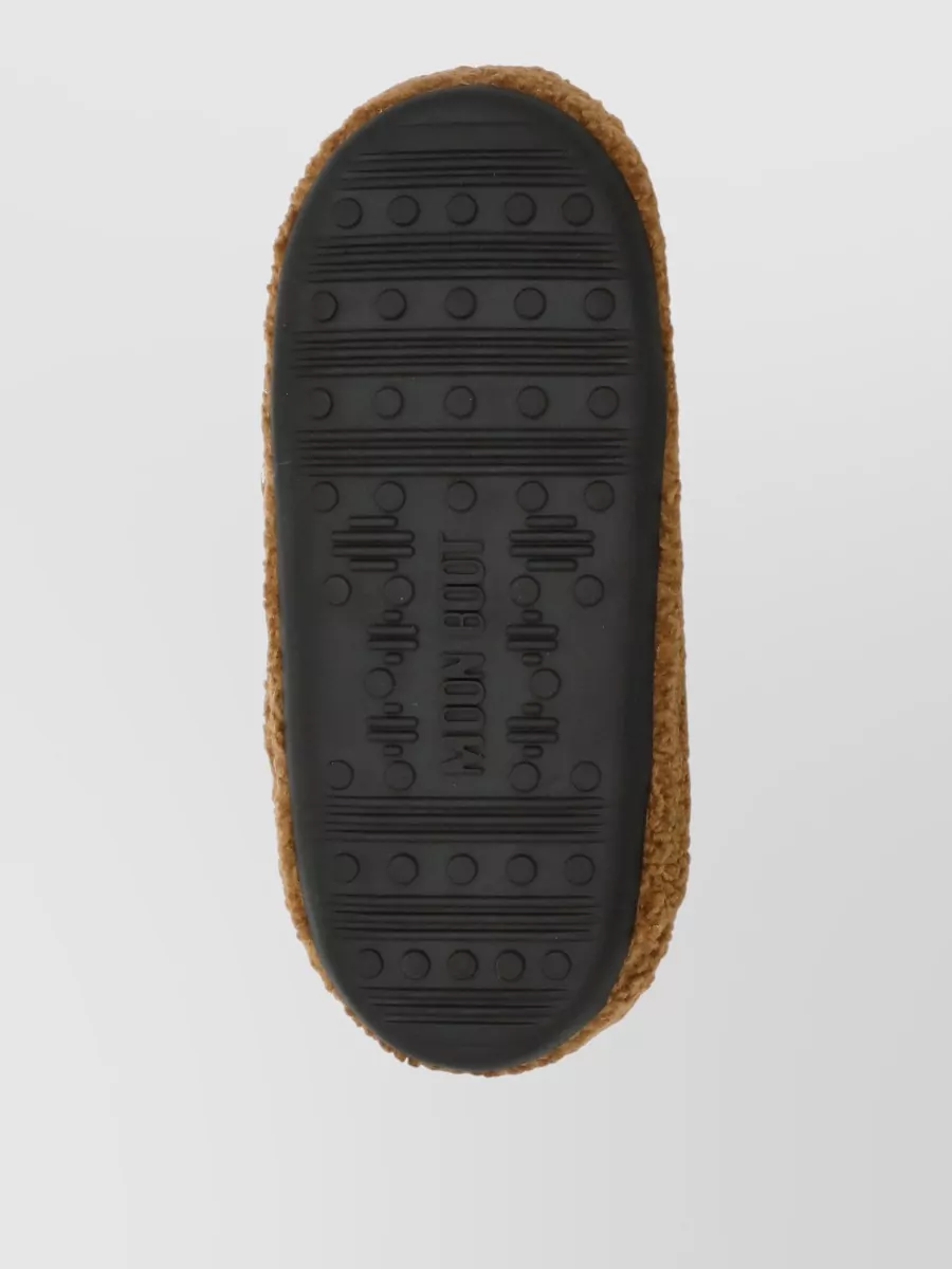 Moon Boot Shearling Slippers
