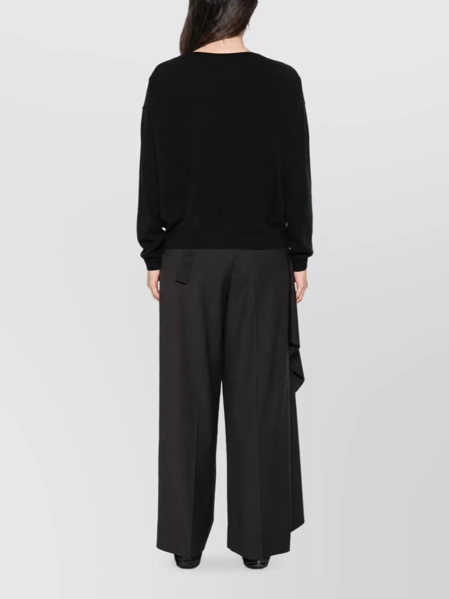 Ct Plage Cashmere Ribbed Crewneck Sweater