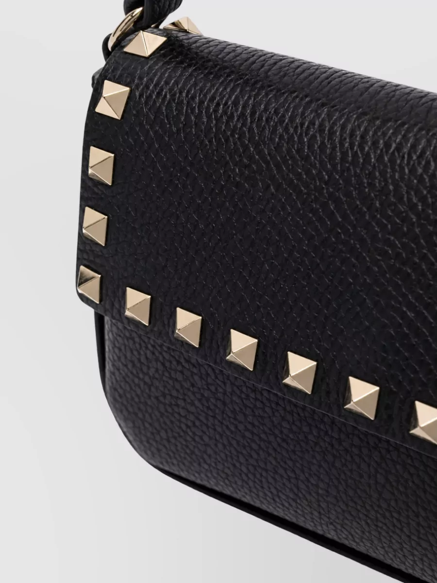 Valentino Calf Leather Rockstud Shoulder Bag