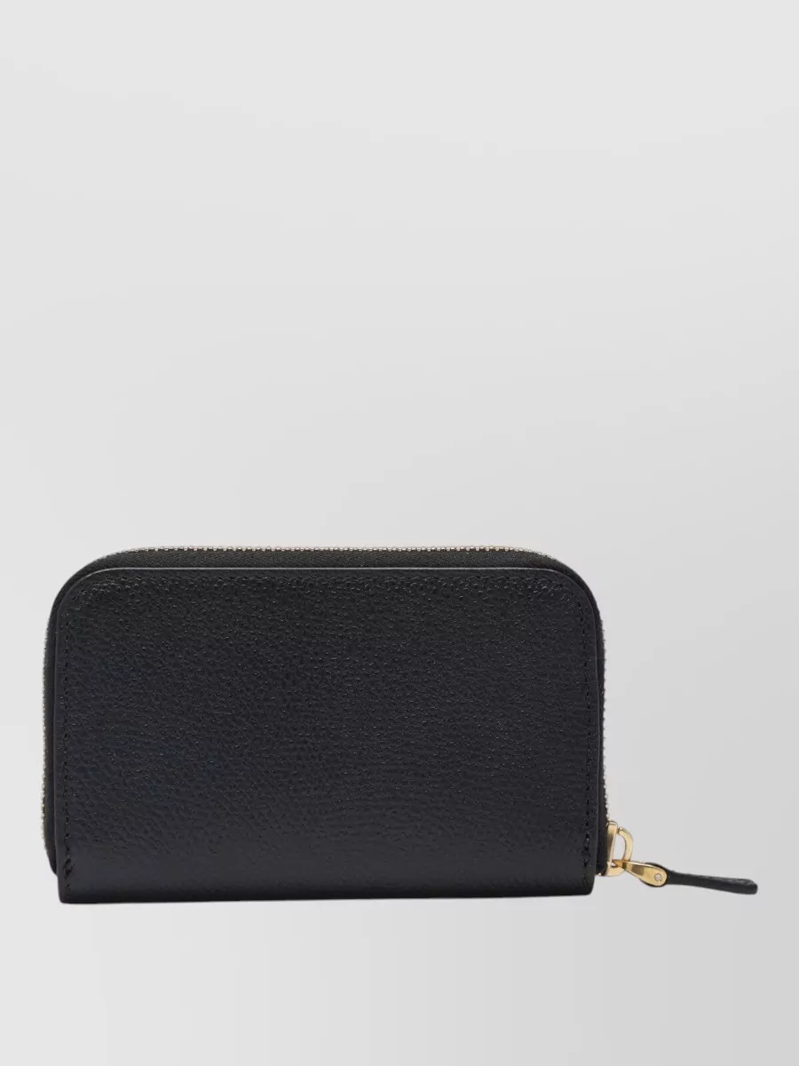 Valentino Garavani Vlogo Signature Zipped Wallet And Cardholder