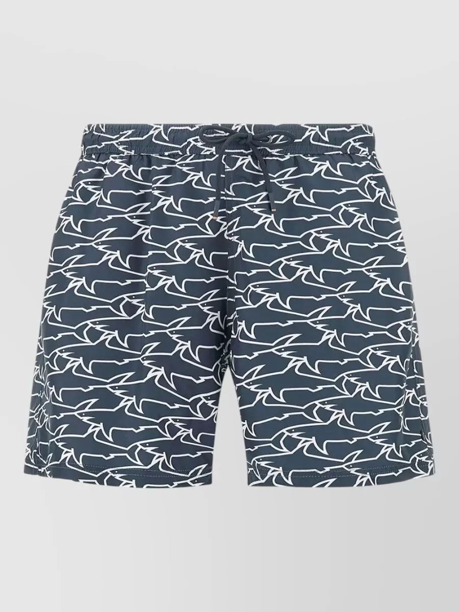 Paul & Shark Printed Swim Shorts