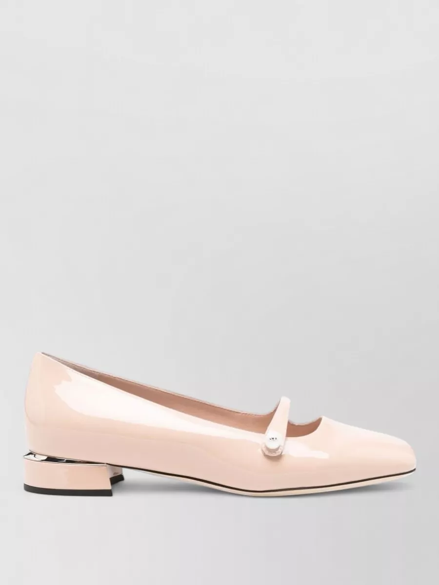 Jimmy Choo Patent Leather Ballerina Flats