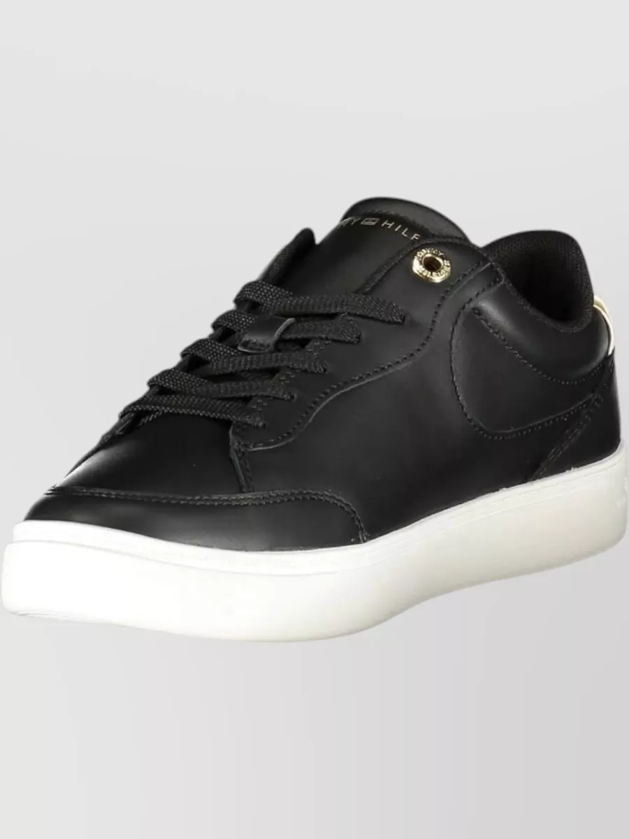 Tommy Hilfiger Leather Low-Top Sneakers