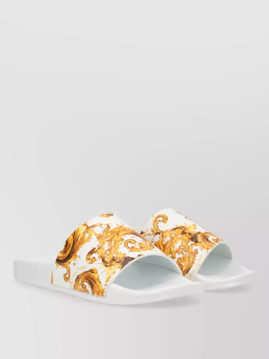 Versace Jeans Couture Printed Slides