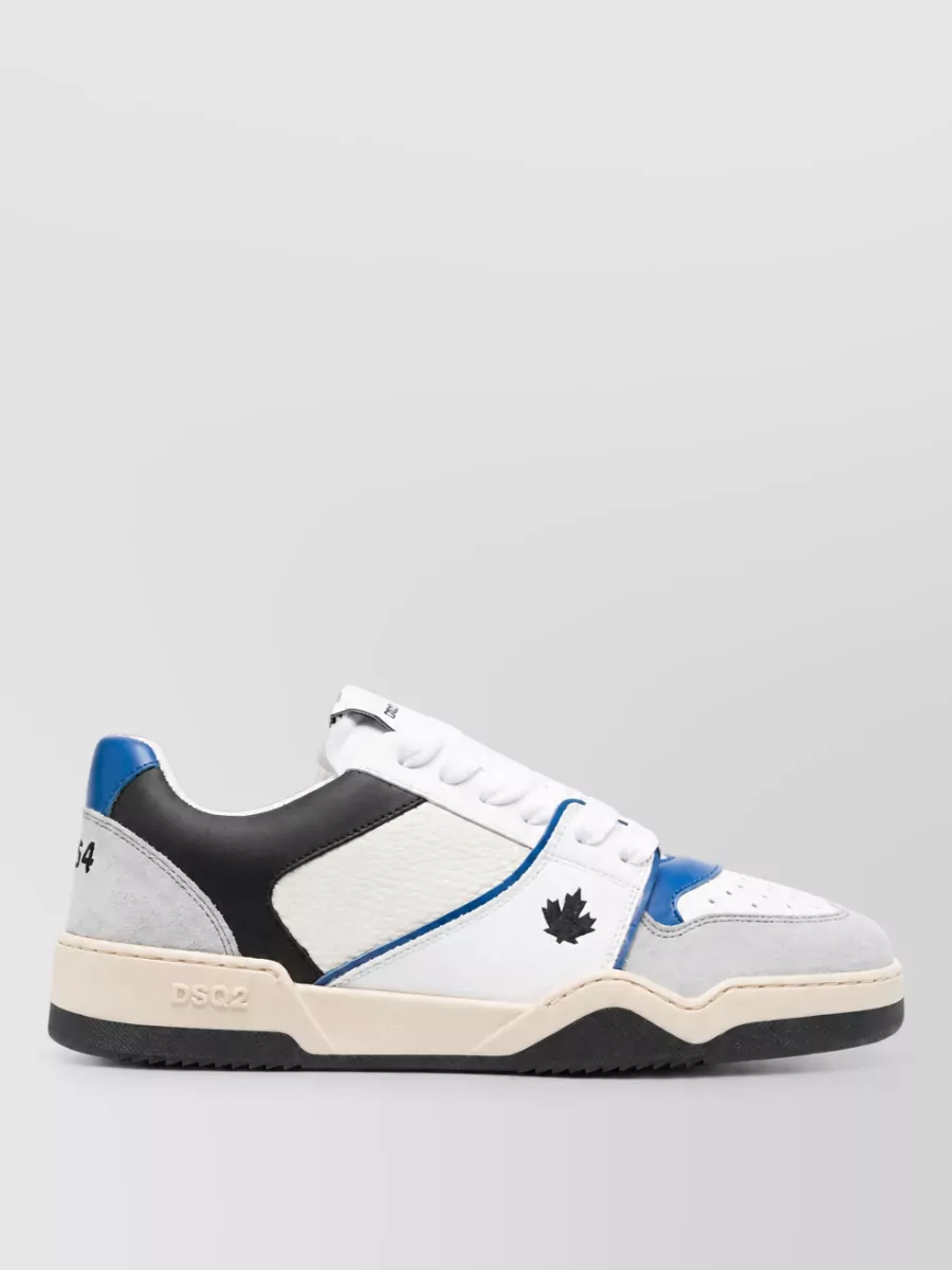 Dsquared2 Leather Low-Top Sneakers