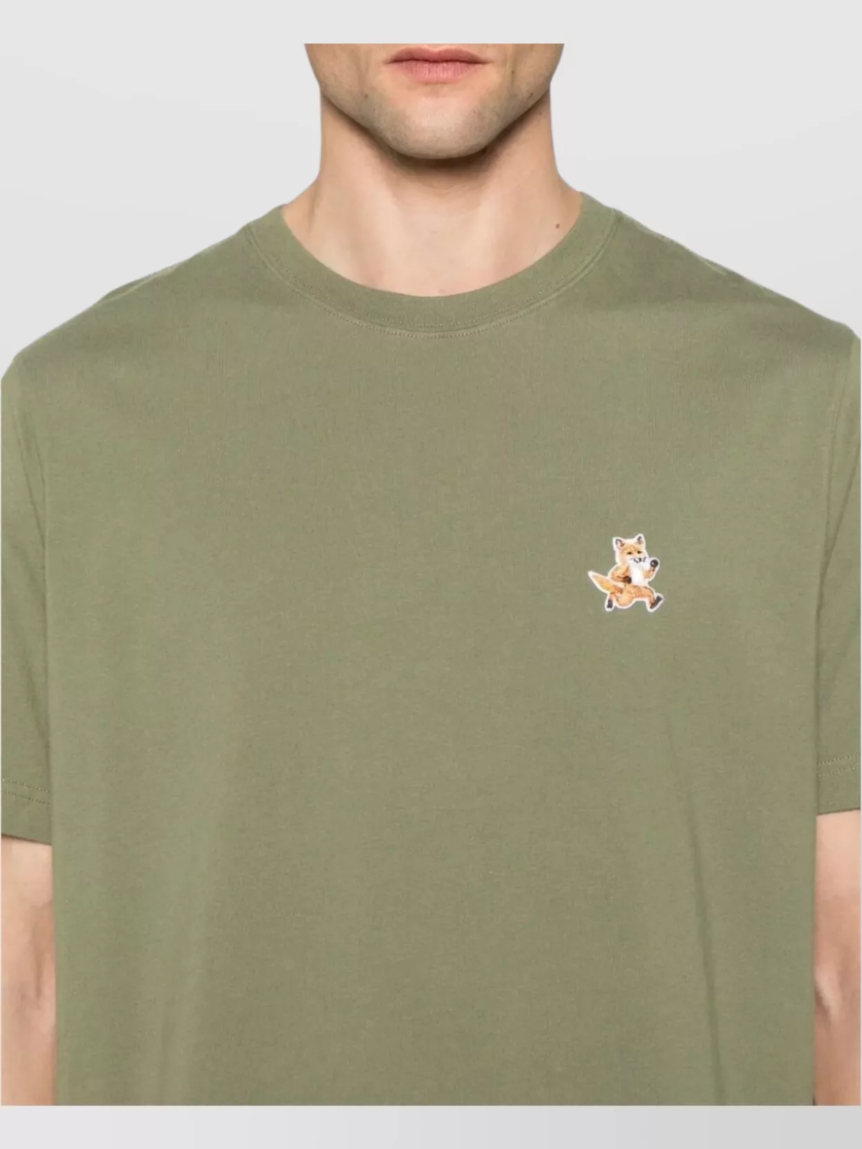 Maison Kitsuné Fox Patch Tee-Shirt Comfort