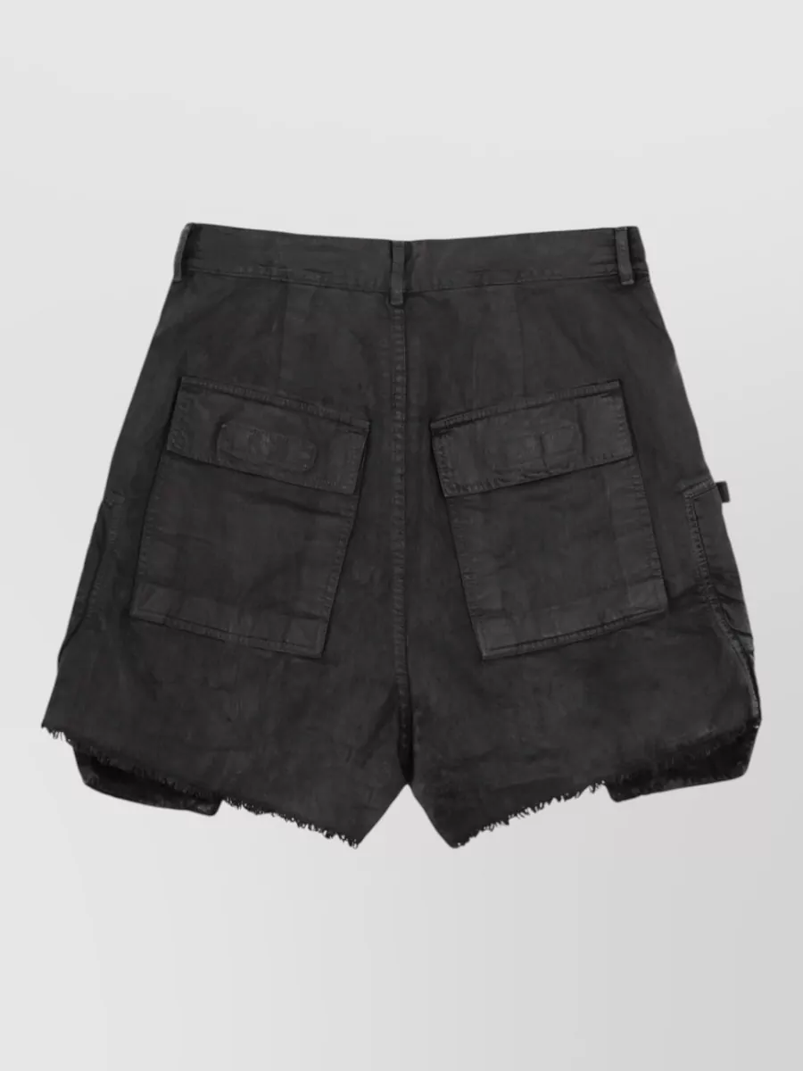 Rick Owens Drkshdw Cotton Tailored Shorts