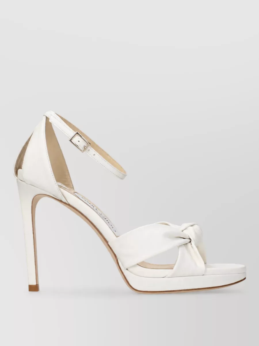 Jimmy Choo Leather Platform Sandals