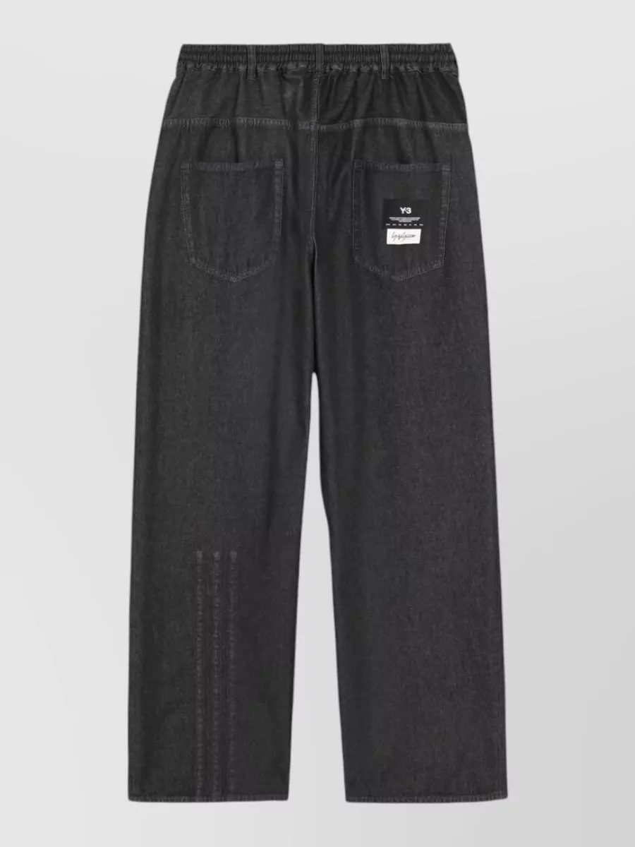 Y-3 Loose-Fit Full-Length Jeans