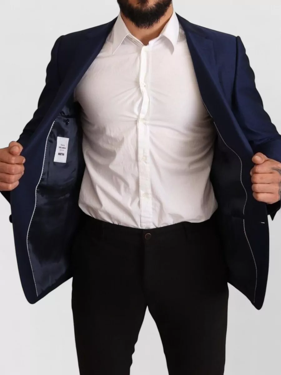 Dolce&Gabbana Virgin Wool Slim-Fit Blazer