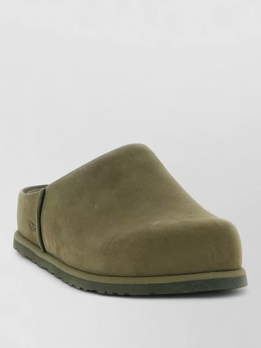 Ugg leather clog slippers