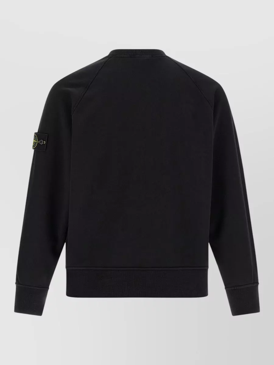 Stone Island Cotton Crew Neck Sweatshirt