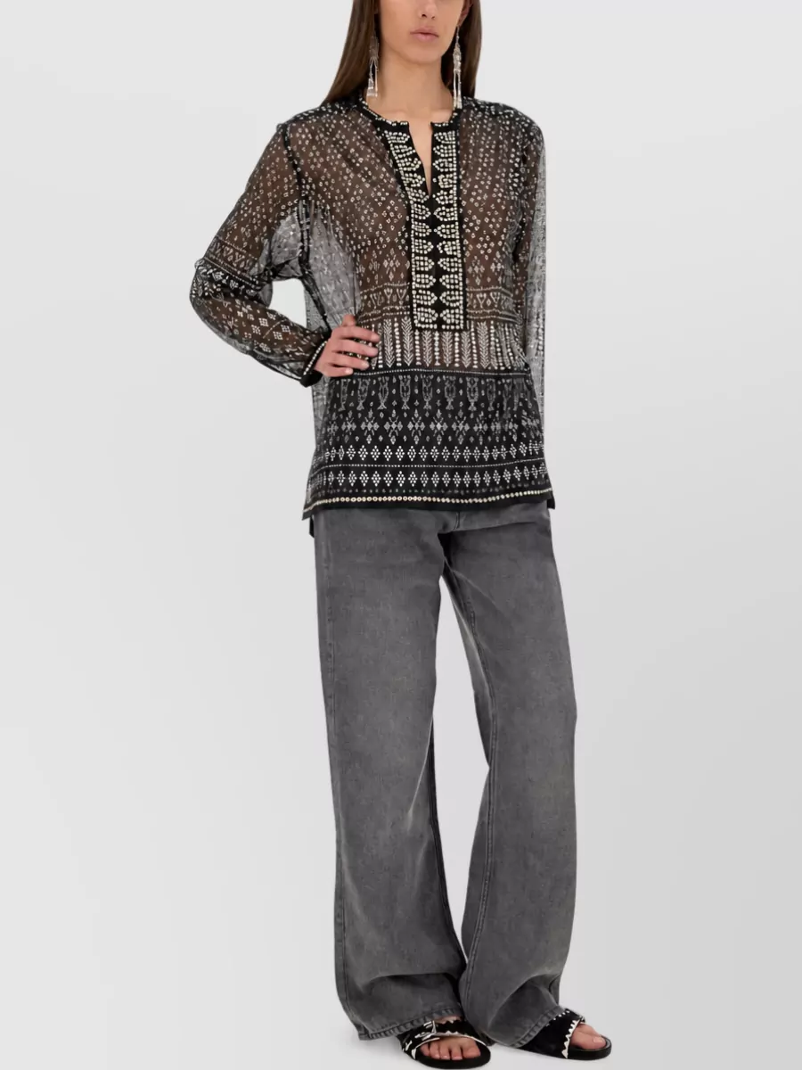 Isabel Marant Metallic Blouse