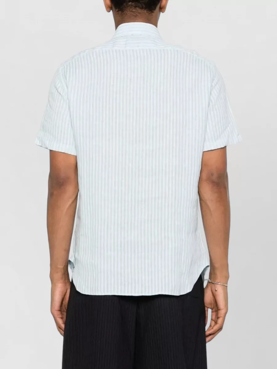 120% Lino Striped Linen Shirt