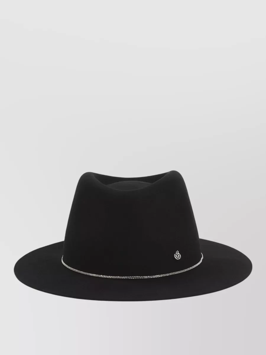 Maison Michel wool fedora hat