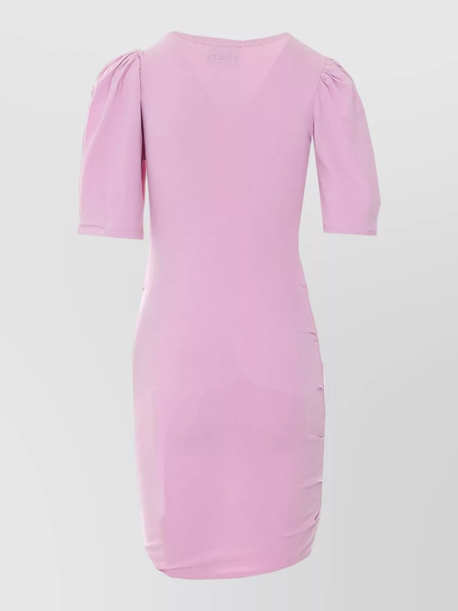 Isabel Marant Etoile Cotton Crewneck Slim-Fit Midi Dress