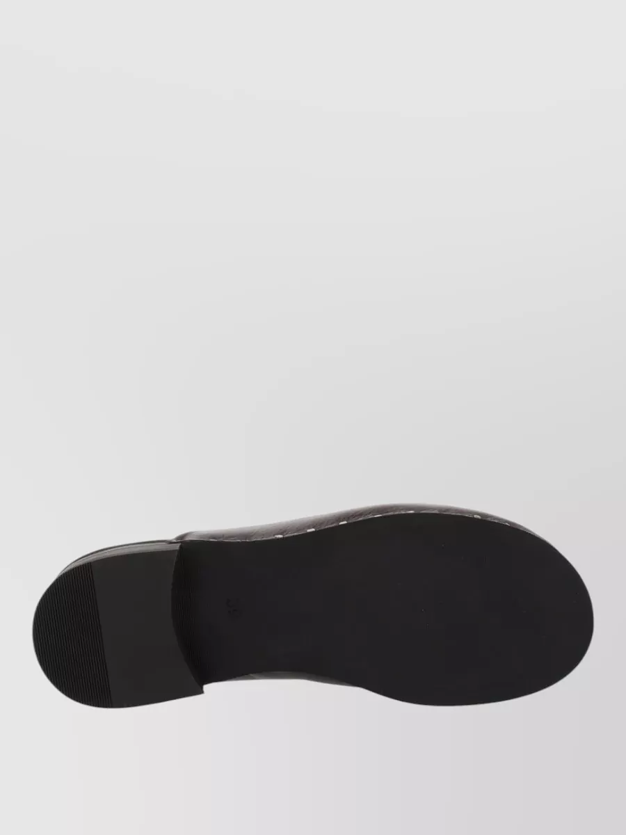 Our Legacy Flat Sole Sandals Round Toe Studs