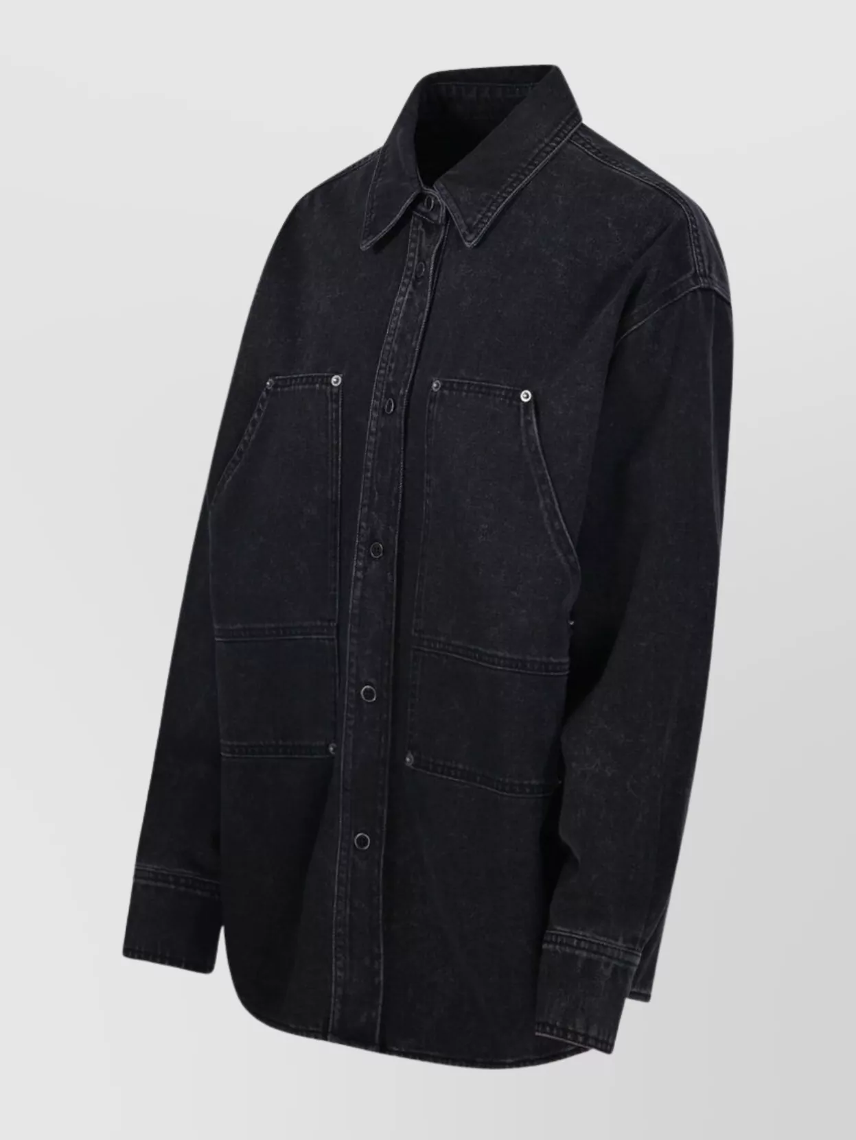 Isabel Marant Etoile Okely Gb Shirt Chest Pockets